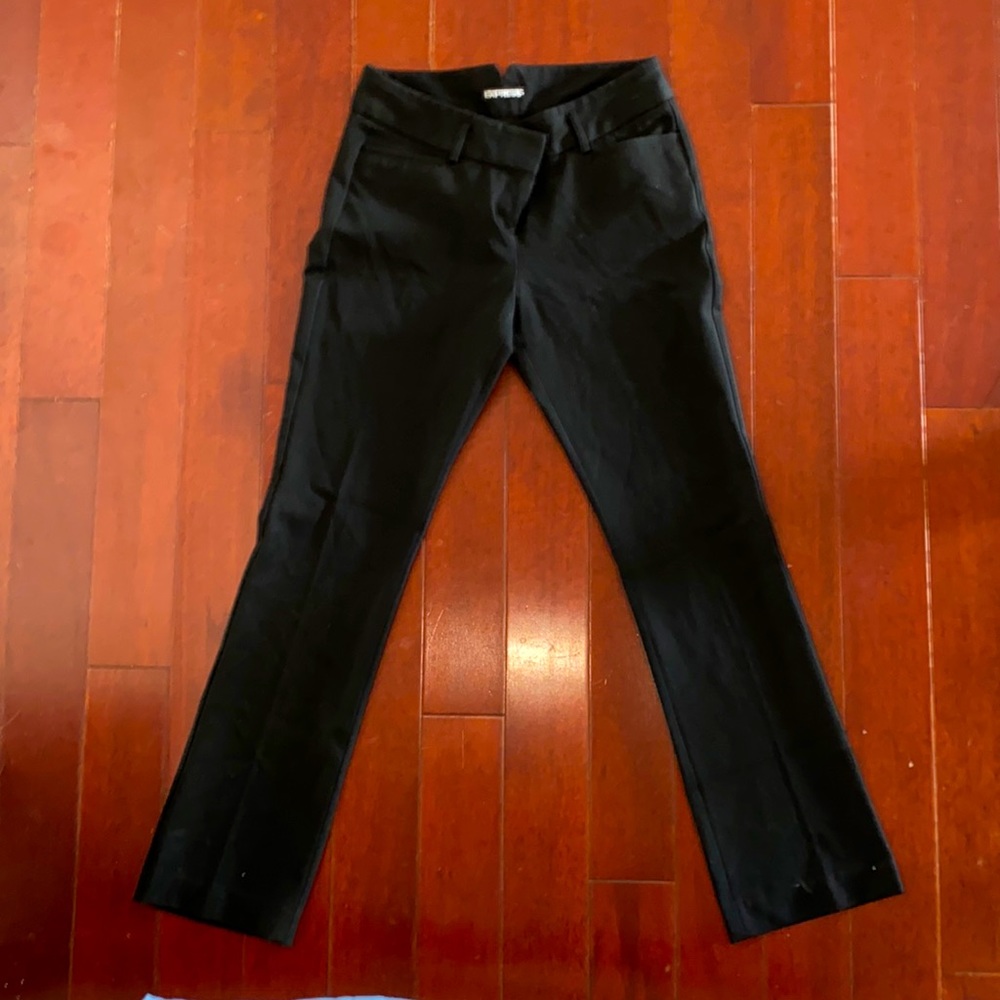 EXPRESS Low-Rise Dress Pants, Flare/Bootcut